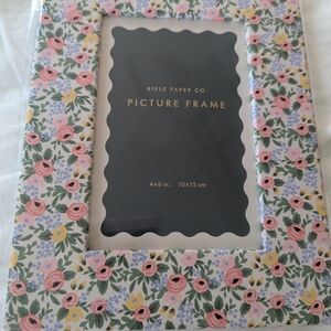 Rifle Paper Co. Floral Frame in Pink, Yellow & Green